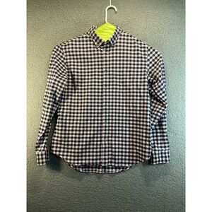 Old Navy  Dress Shirt  Men's Size Large Plaid Business Casual